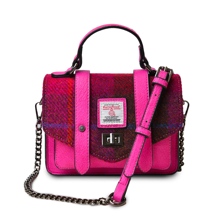 Islander® Tartan Baby Satchel with Harris Tweed®