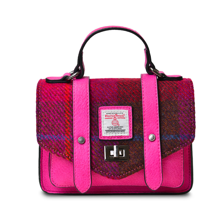 Islander® Tartan Baby Satchel with Harris Tweed®