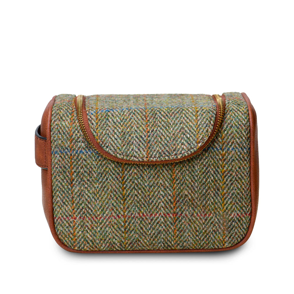 Islander® Toiletry Wash Bag with Harris Tweed®