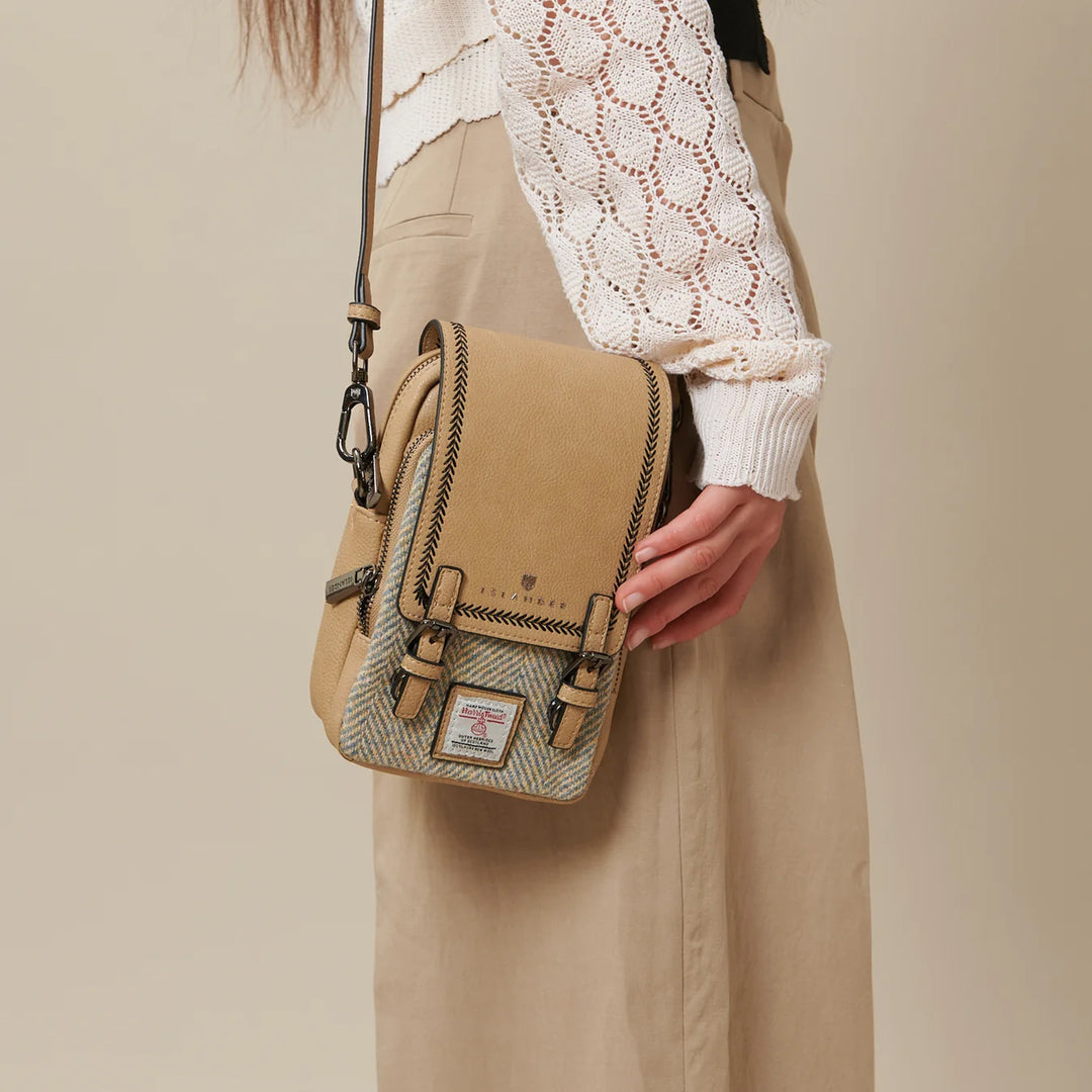 Islander® Baby Jura Crossbody Bag With Harris Tweed®