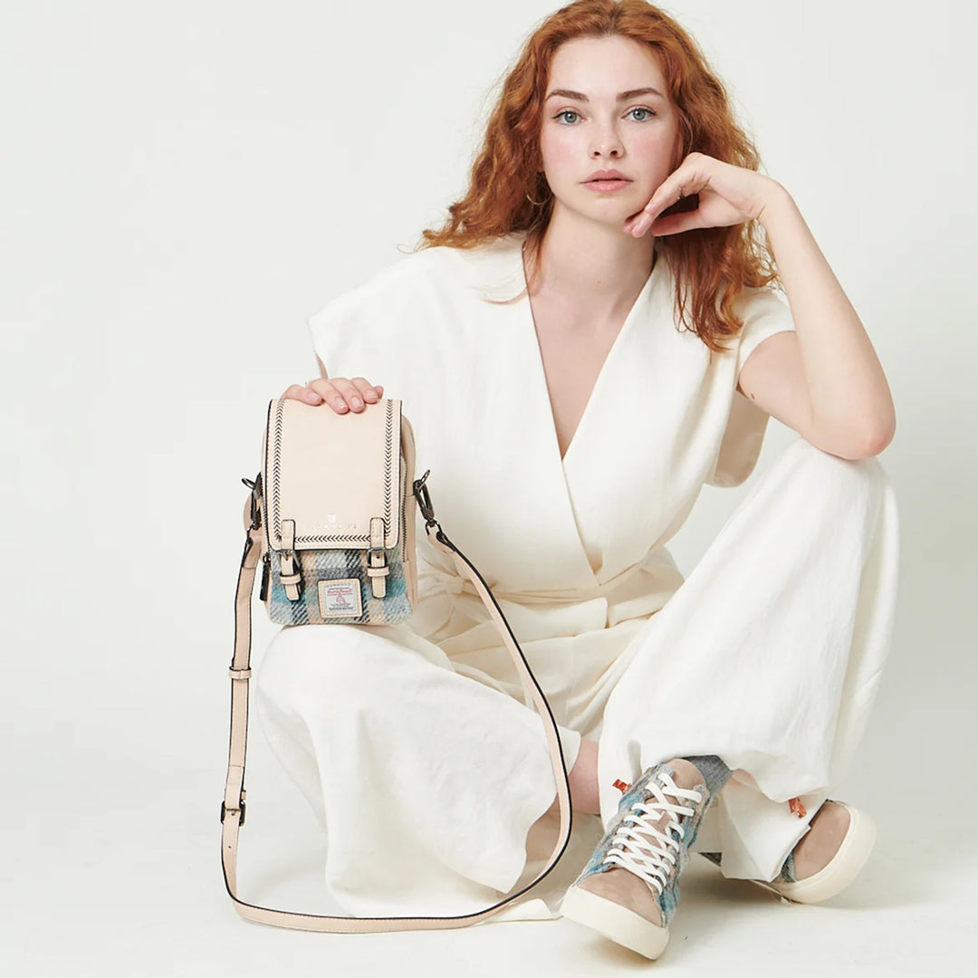 Islander® Baby Jura Crossbody Bag With Harris Tweed®