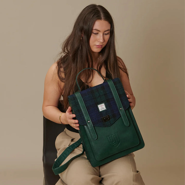 Islander® Harris Tweed® Carloway Laptop Backpack