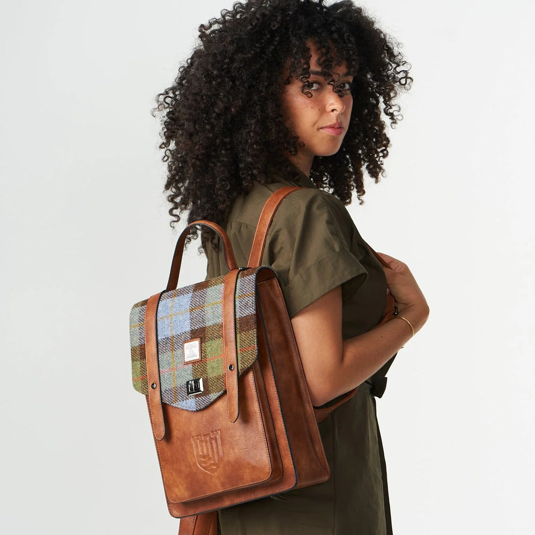 Islander® Harris Tweed® Carloway Laptop Backpack