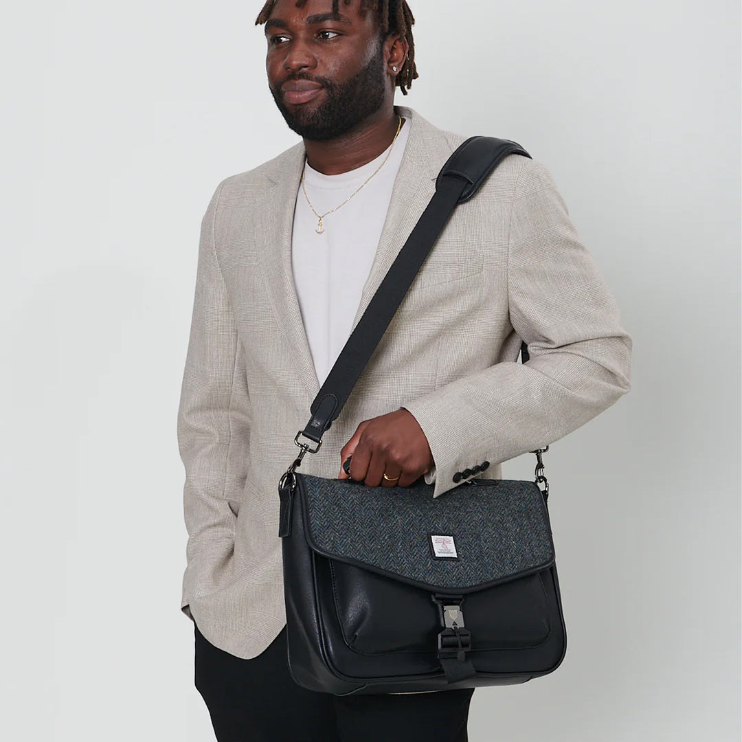 Islander® Laptop Bag With Harris Tweed®