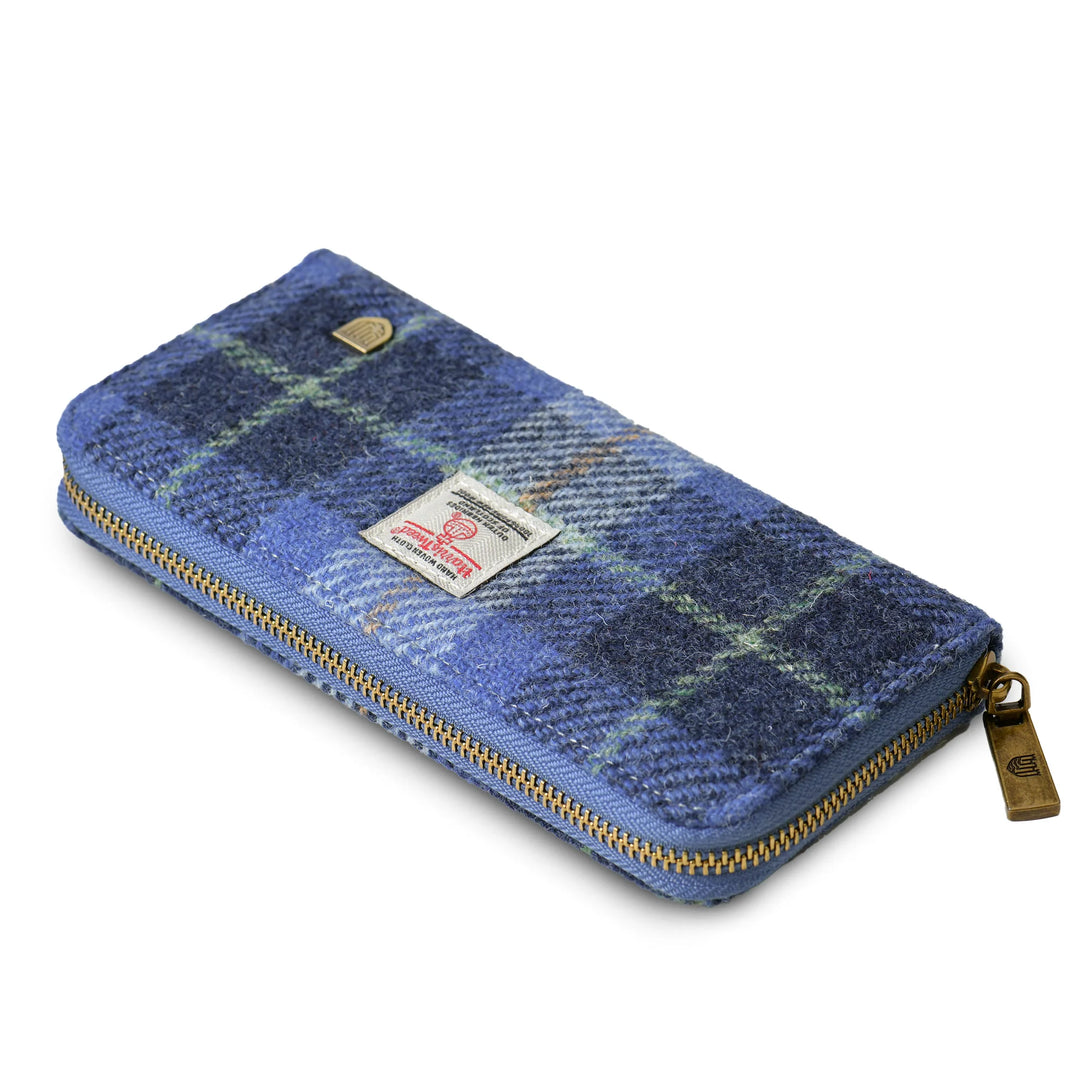 Islander® Long Zip Purse Wallet With Harris Tweed®