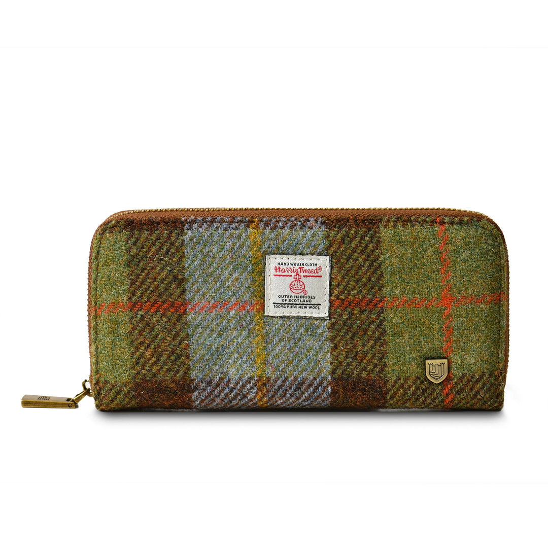 Islander® Long Zip Purse Wallet With Harris Tweed®