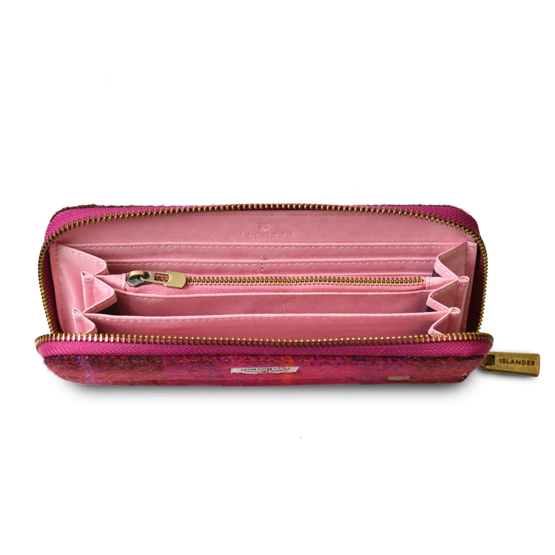 Islander® Long Zip Purse Wallet With Harris Tweed®