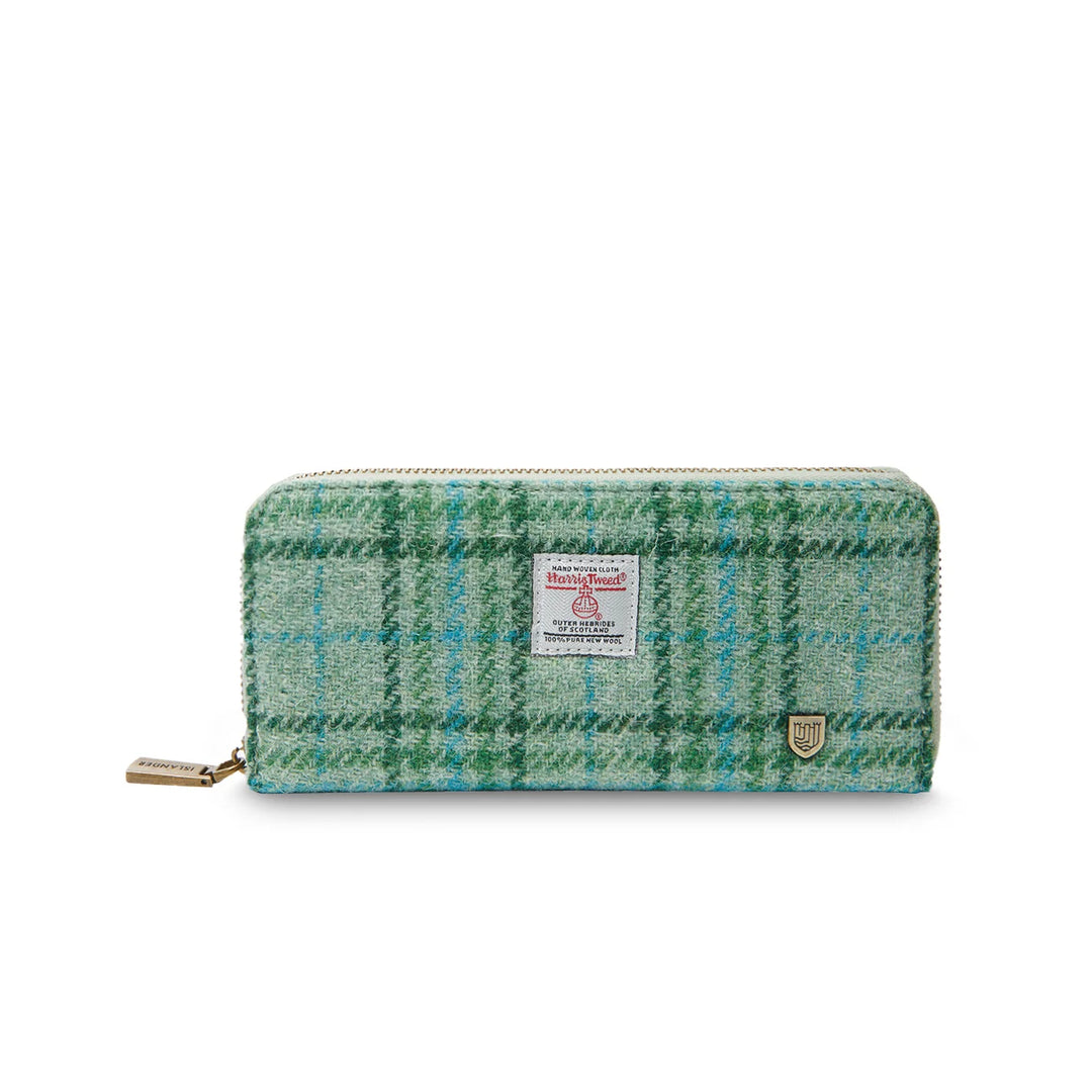 Islander® Long Zip Purse Wallet With Harris Tweed®