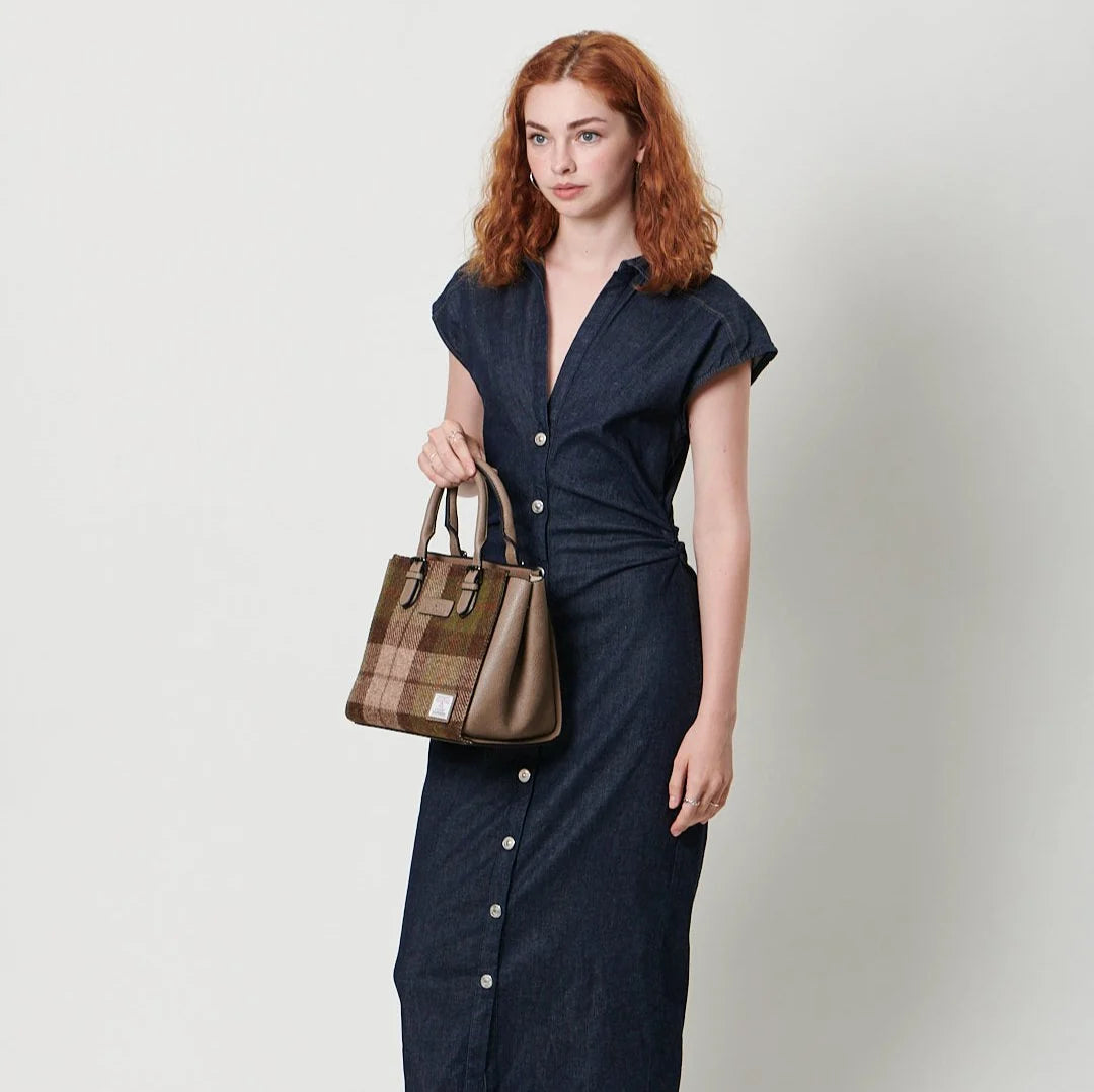 Islander® Medium Caillie Tote With Harris Tweed®