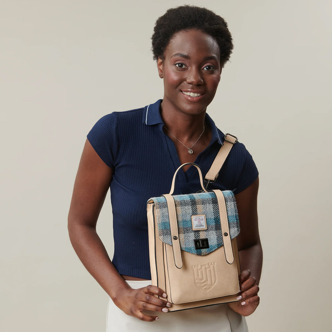 Islander® The Mini Carloway Backpack with Harris Tweed®
