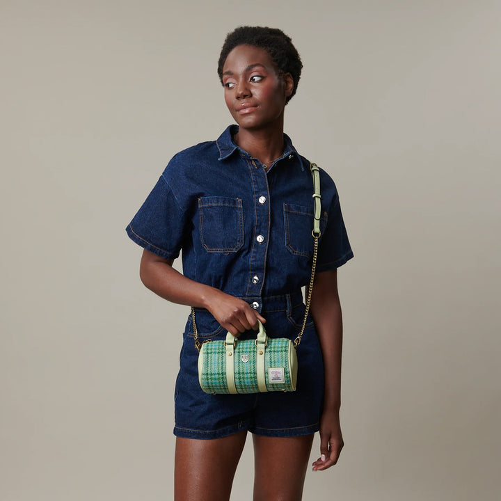 Islander® Harris Tweed® Mini Duffel Purse
