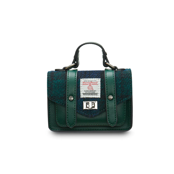 Islander® Wee Tartan Satchel With Harris Tweed®