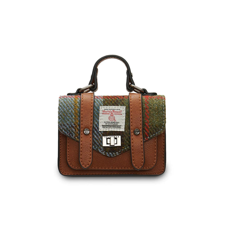 Islander® Wee Tartan Satchel With Harris Tweed®