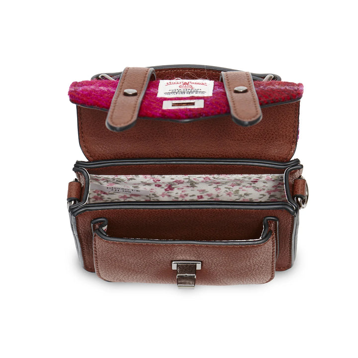 Islander® Wee Tartan Satchel With Harris Tweed®