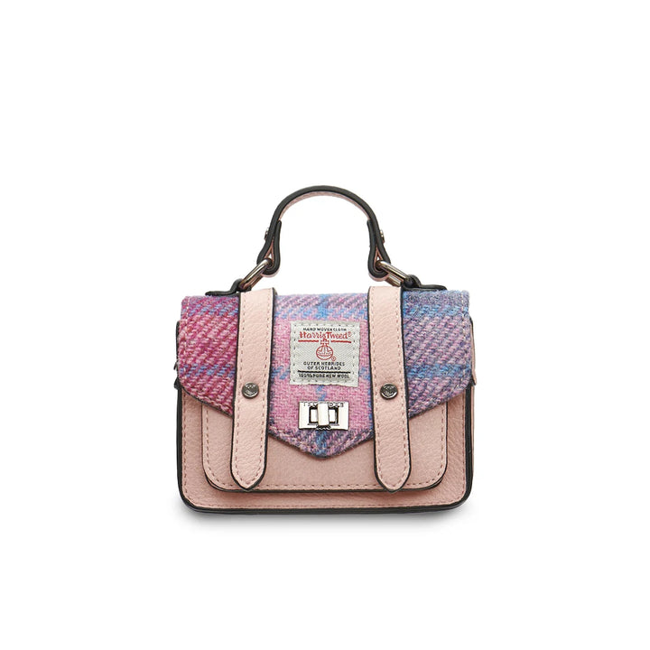 Islander® Wee Tartan Satchel With Harris Tweed®