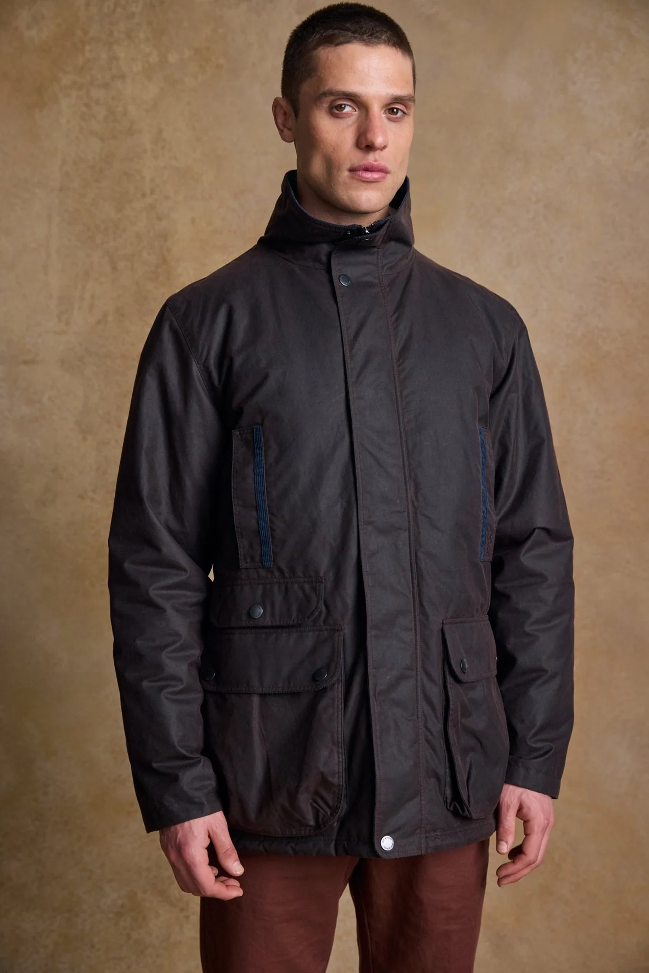 Olive Green Men's Traditional Wax Jacket | The Celtic Ranch
