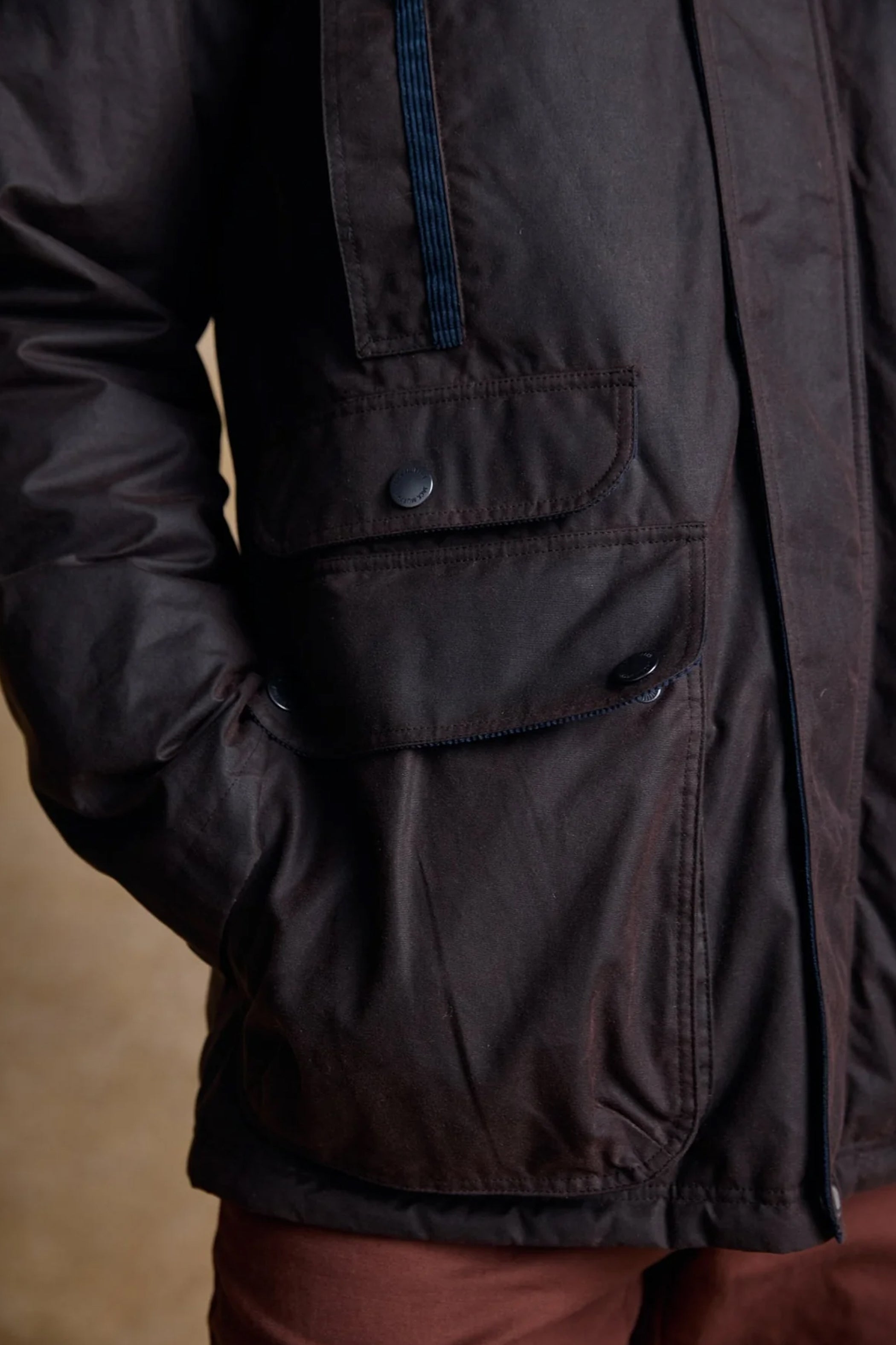 Olive Green Men's Traditional Wax Jacket | The Celtic Ranch