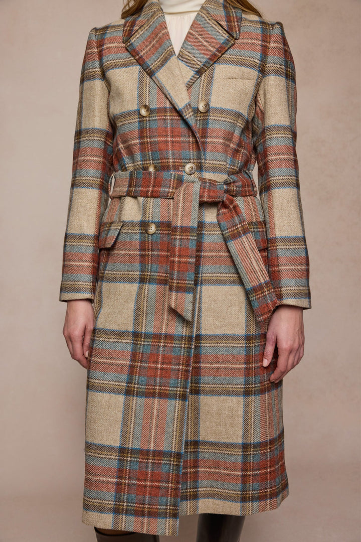 Jack Murphy Clodagh Tweed Wool Coat