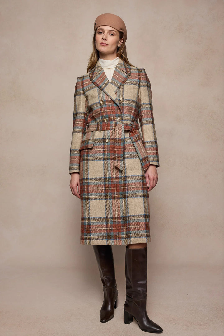 Jack Murphy Clodagh Tweed Wool Coat