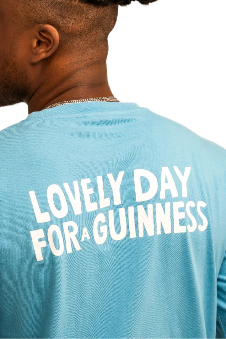 Guinness® Lovely Day Long Sleeve T-Shirt - Blue