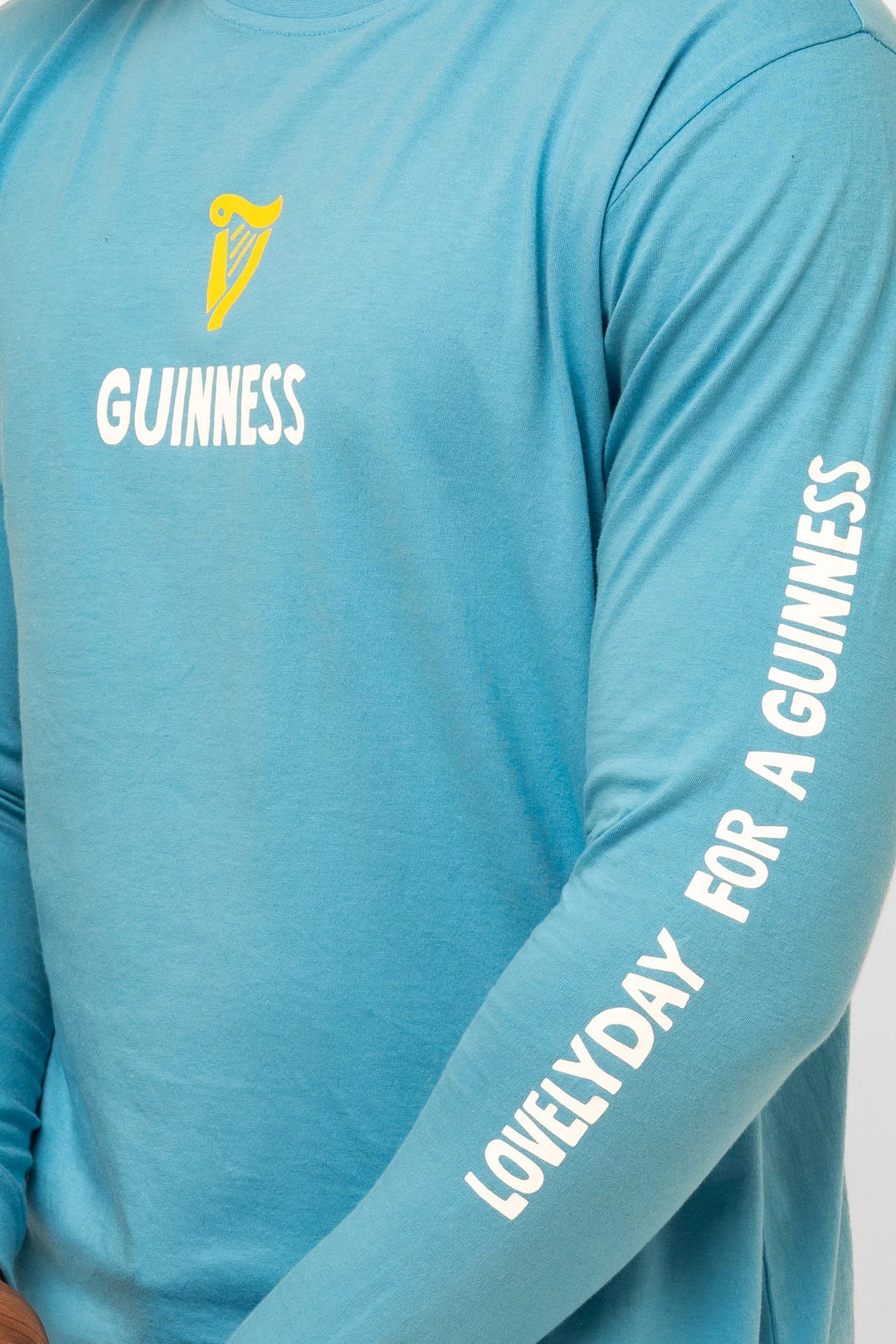Guinness® Lovely Day Long Sleeve T-Shirt - Blue