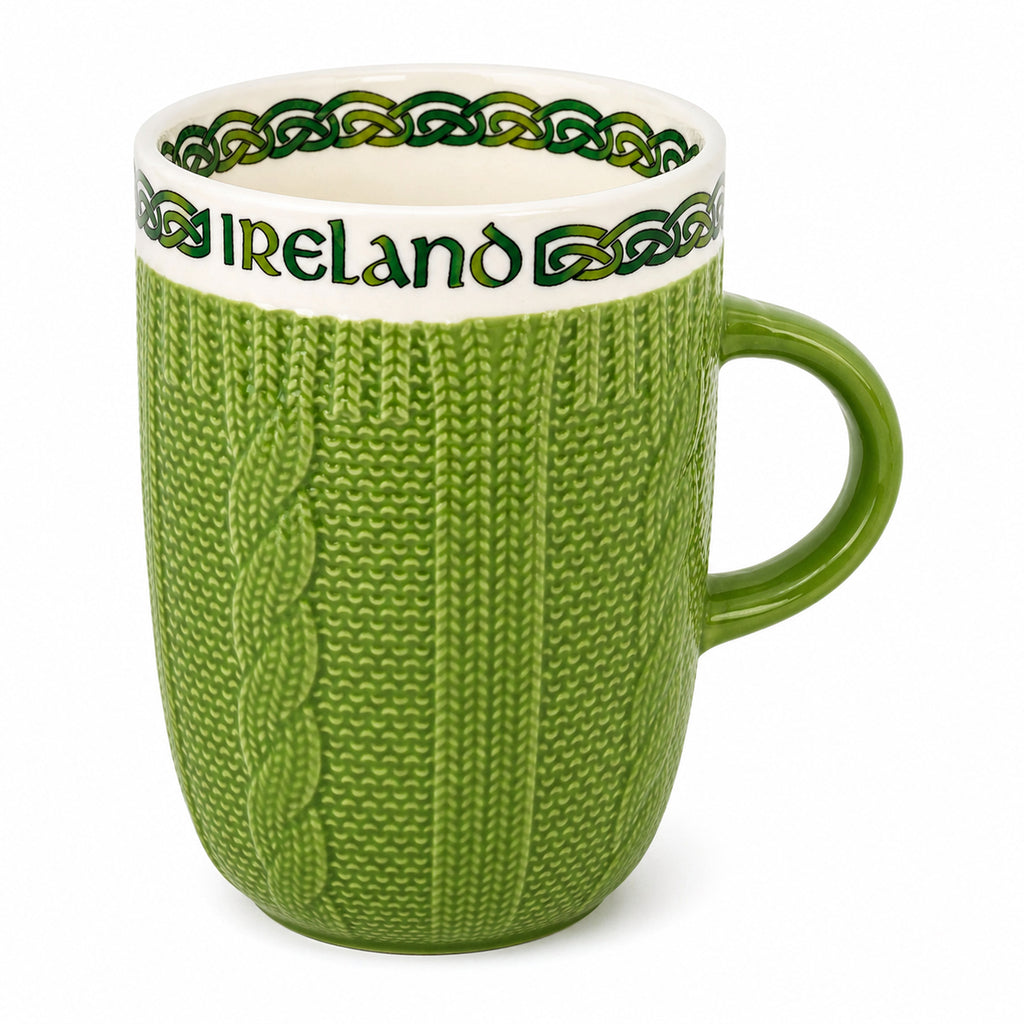 Aran Knit Mug – The Celtic Ranch