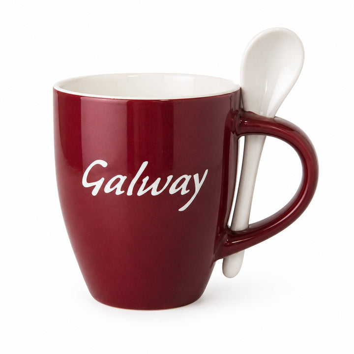 Irish County Mugs with Spoon
