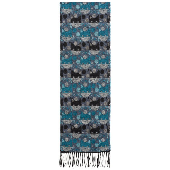 100% Acrylique Scarfs with Cats