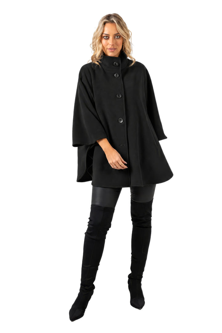 Short Button Cape Millasa