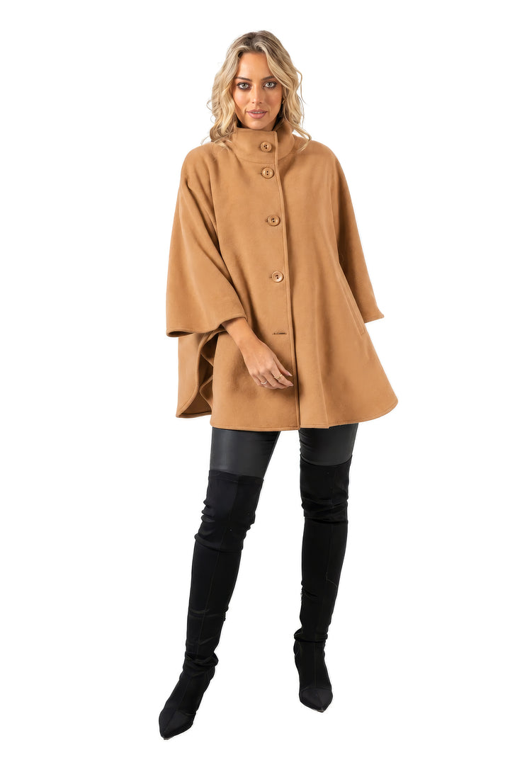 Short Button Cape Millasa