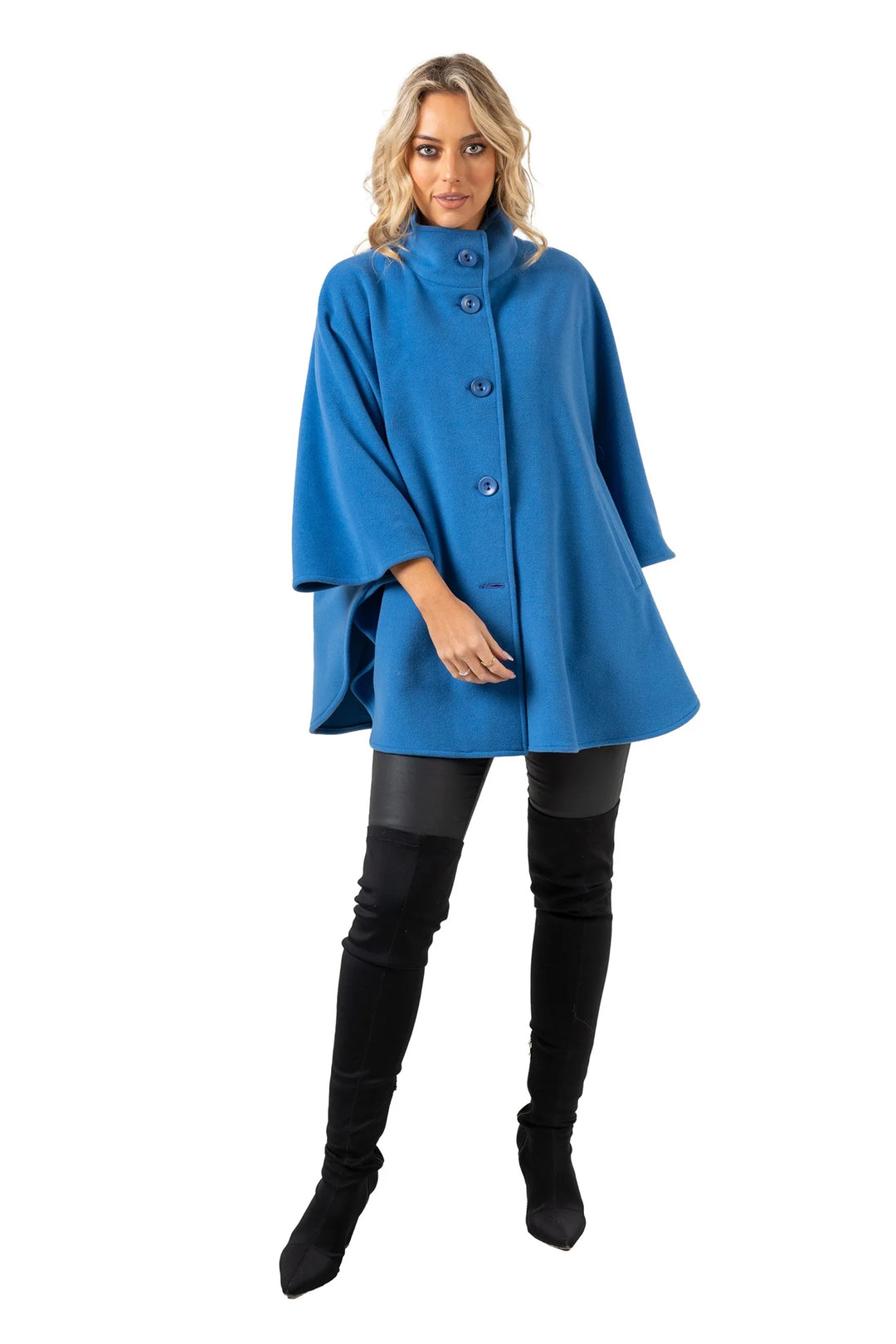 Short Button Cape Millasa