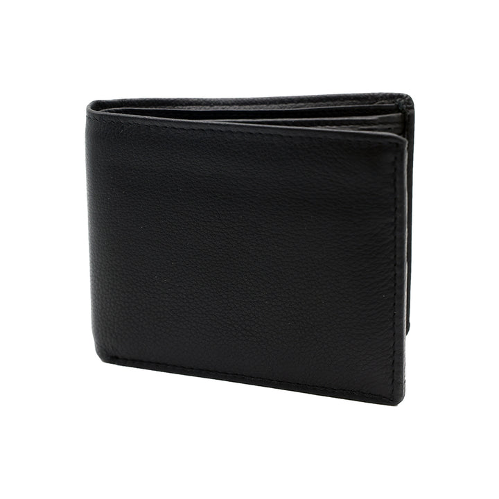 Leather Bi-Fold Wallet with RFID and Gift Box