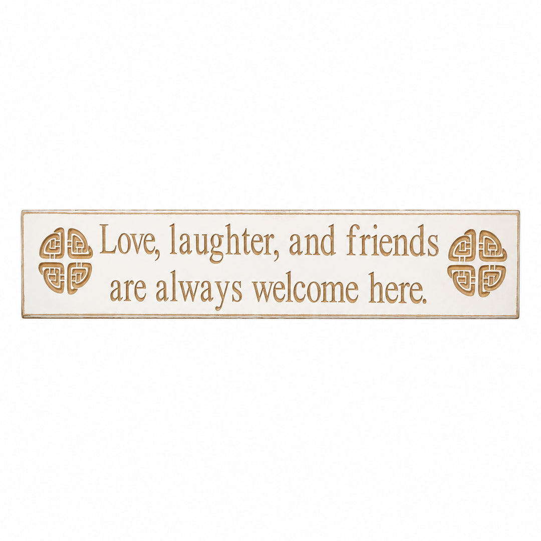 Irish Saying Carved Wood Sign Wall Décor
