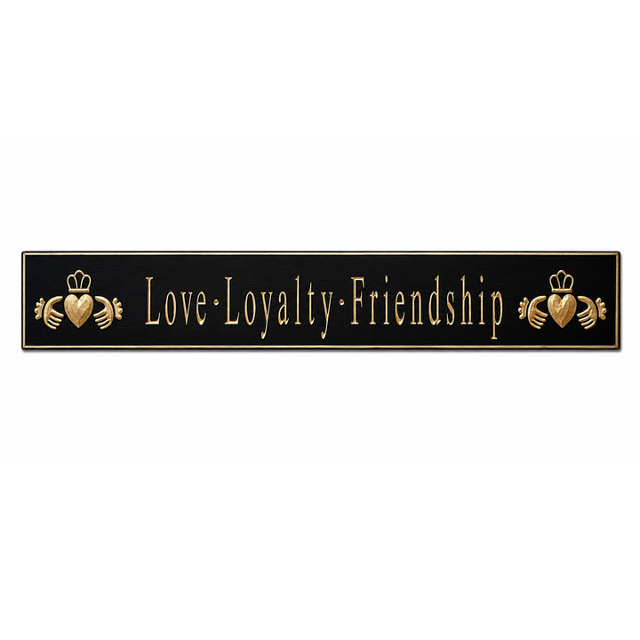 Irish Saying Carved Wood Sign Wall Décor