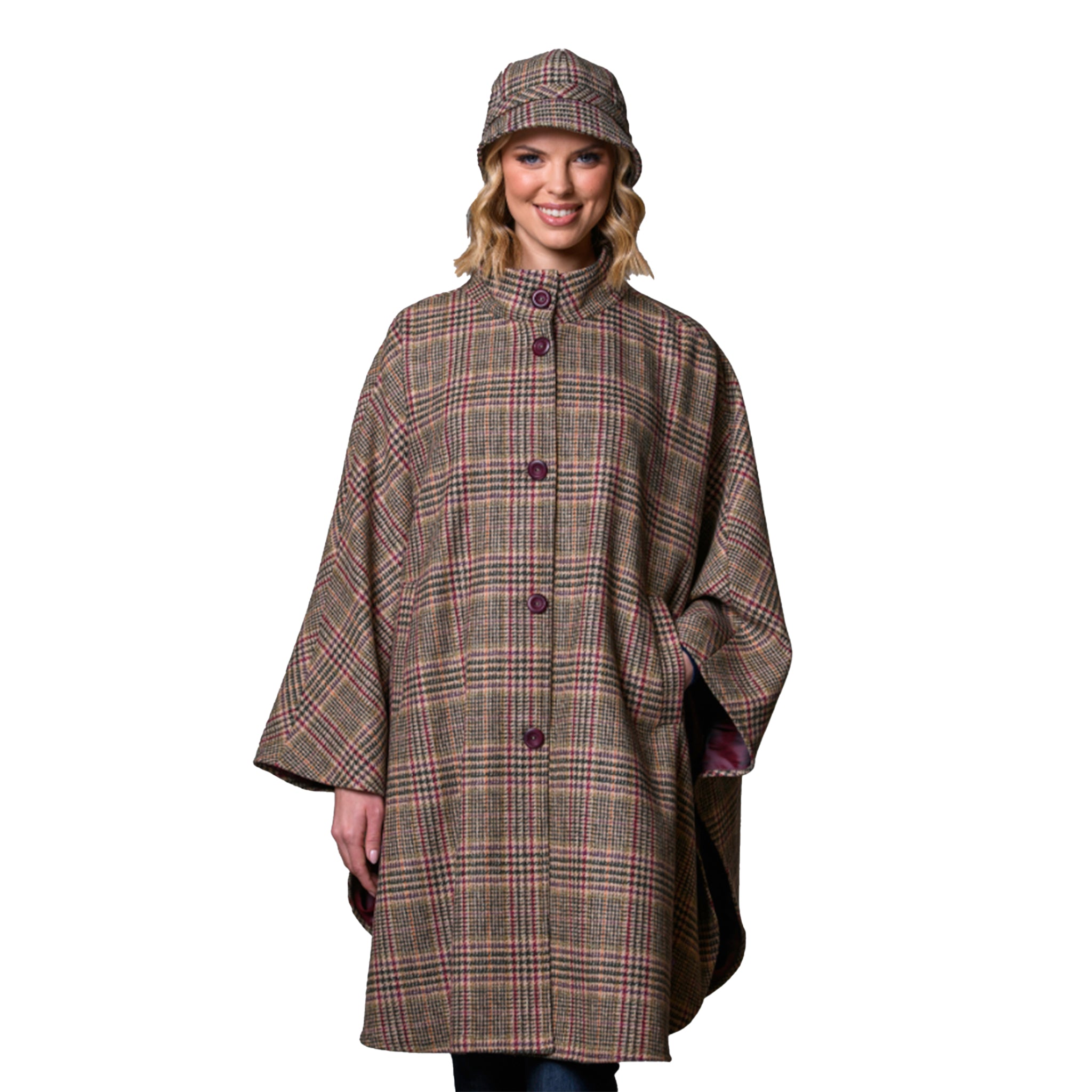 Mucros Weavers 'Dunloe' Wool Tweed Cape – The Celtic Ranch