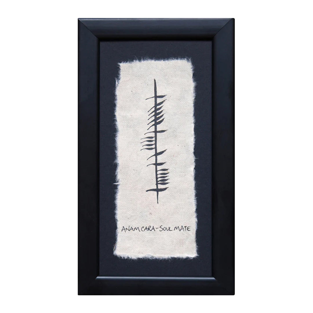 Framed Ogham Wish Pictures