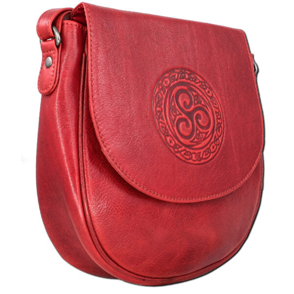 Saddle Ladies Leather Bag