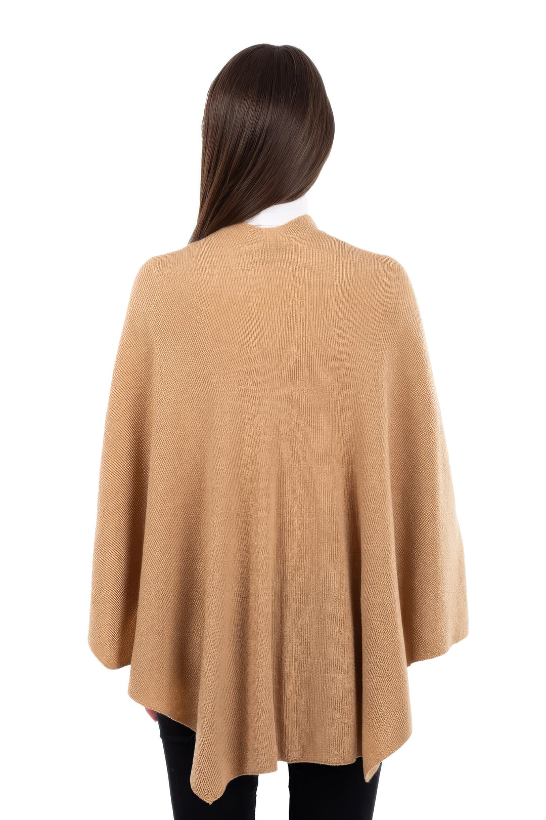 100% Soft Lambswool Draped Shawl