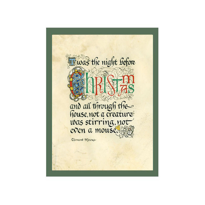 Double Matted Green 8" x 10" Celtic Cards