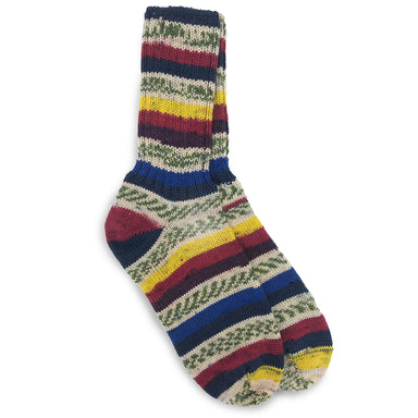 fair isle socks by grange crafts