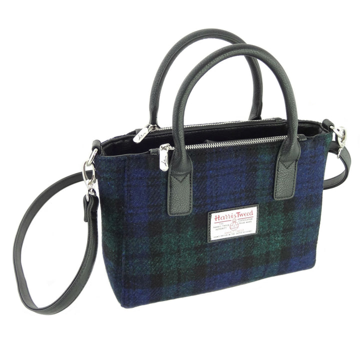 brora harris tweed small tote bag style 60 by glen appin