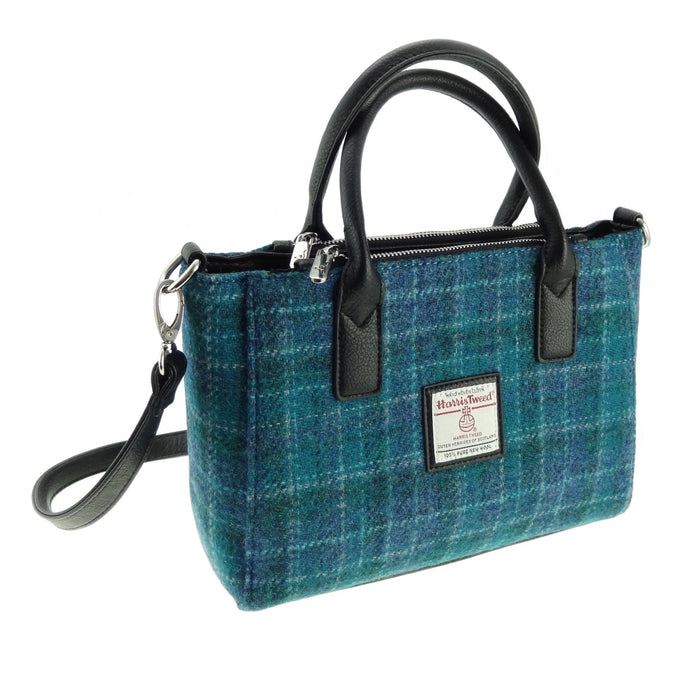 brora harris tweed small tote bag style 92 by glen appin