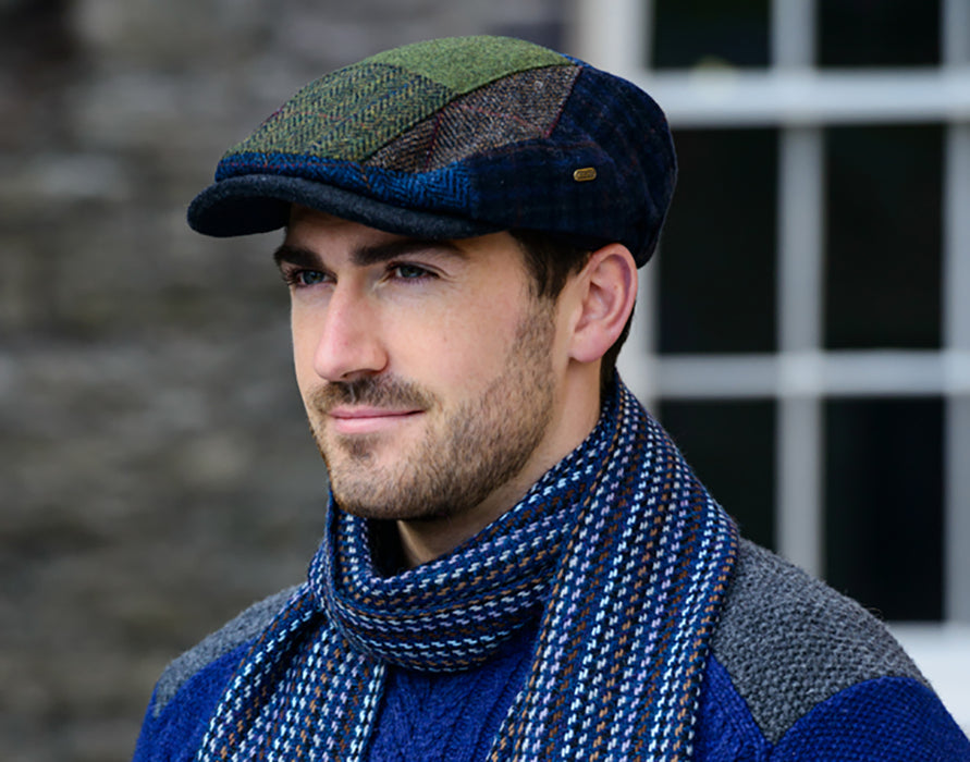 Irish Wool Kerry Patch Cap