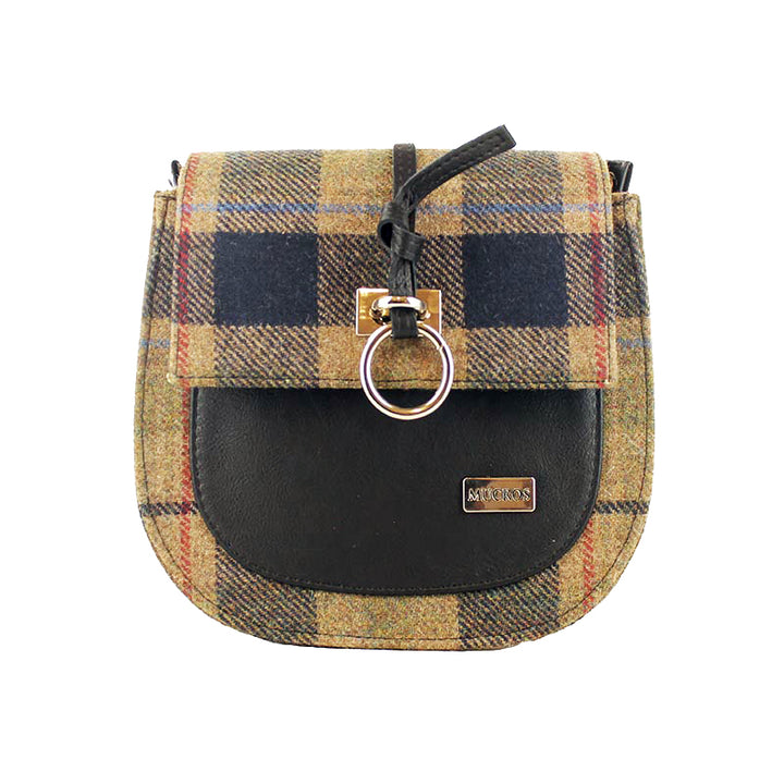 Irish Wool and Leather Grace Bag