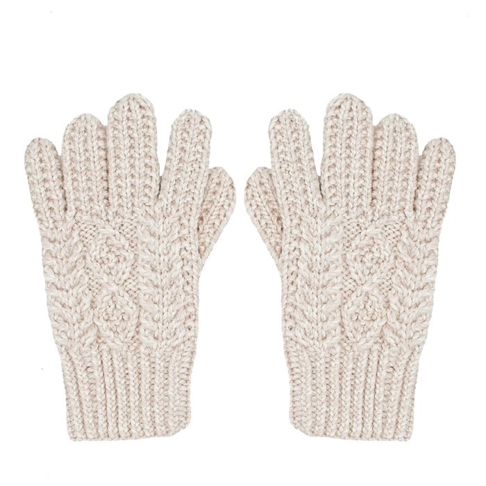 Irish Merino Wool Handknitted Adult Gloves