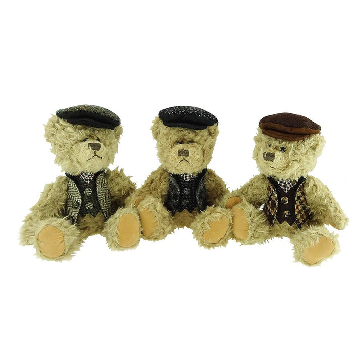 Boy Teddy Bear with Harris Tweed® Clothing