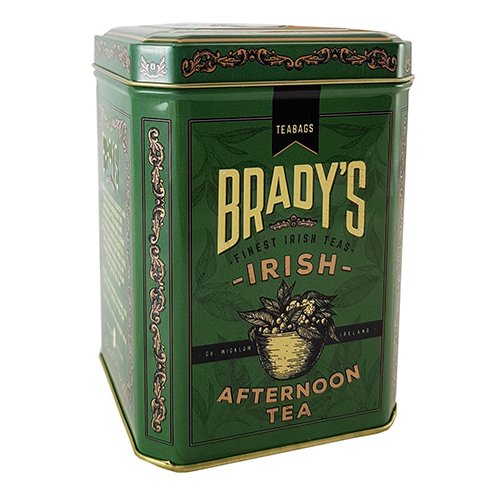 brady's afternoon tea in a tin