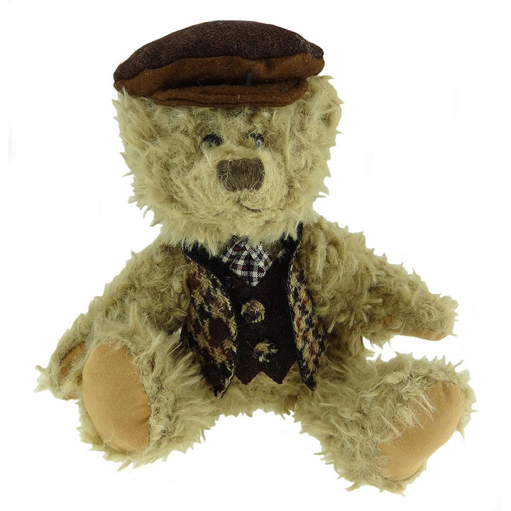 Boy Teddy Bear with Harris Tweed® Clothing