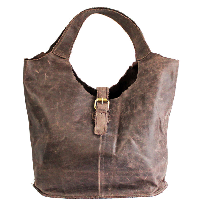 Fossil Distress Leather Handbags | Mercari