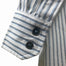 buttons of blue stripe celtic ranchwear shirt